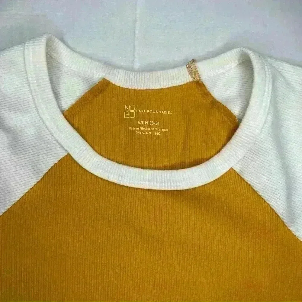 Yellow & White Tee